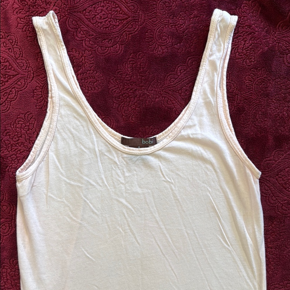 Bobi Women's Pale Pink Tank Top